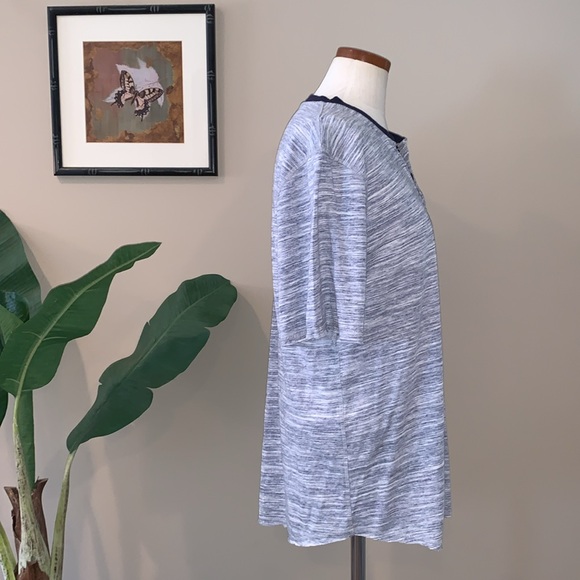 NWT Sovereign Code Sever Henley Tee, Blue Heather, Men’s Size XL - Picture 4 of 12